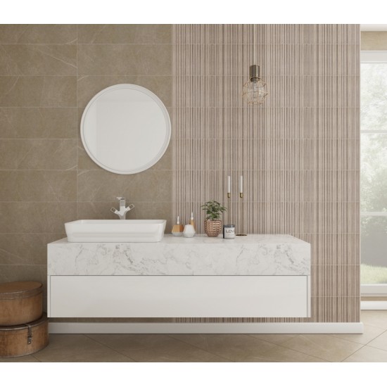 Πλακάκι Μπάνιου Sensi Taube (Ταμπά-Καφέ) 25,5X75,5CM